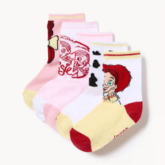 Toddler Girls' Pixar Toy Story 5-Pack Socks