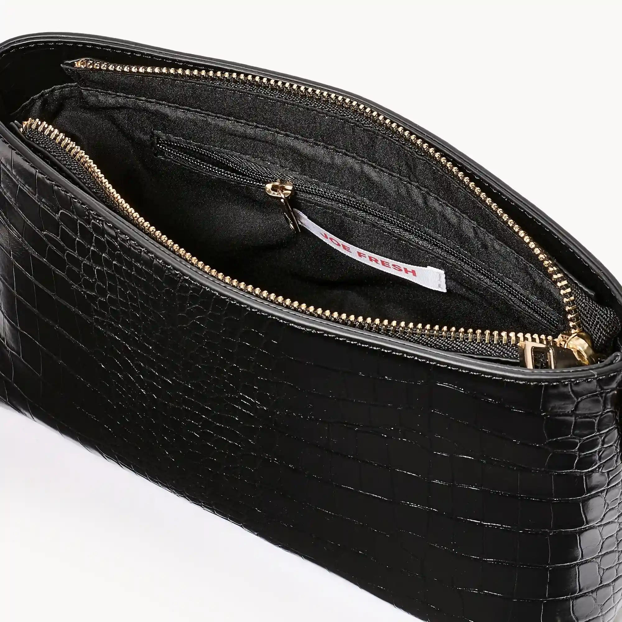 Zip-Top Shoulder Bag