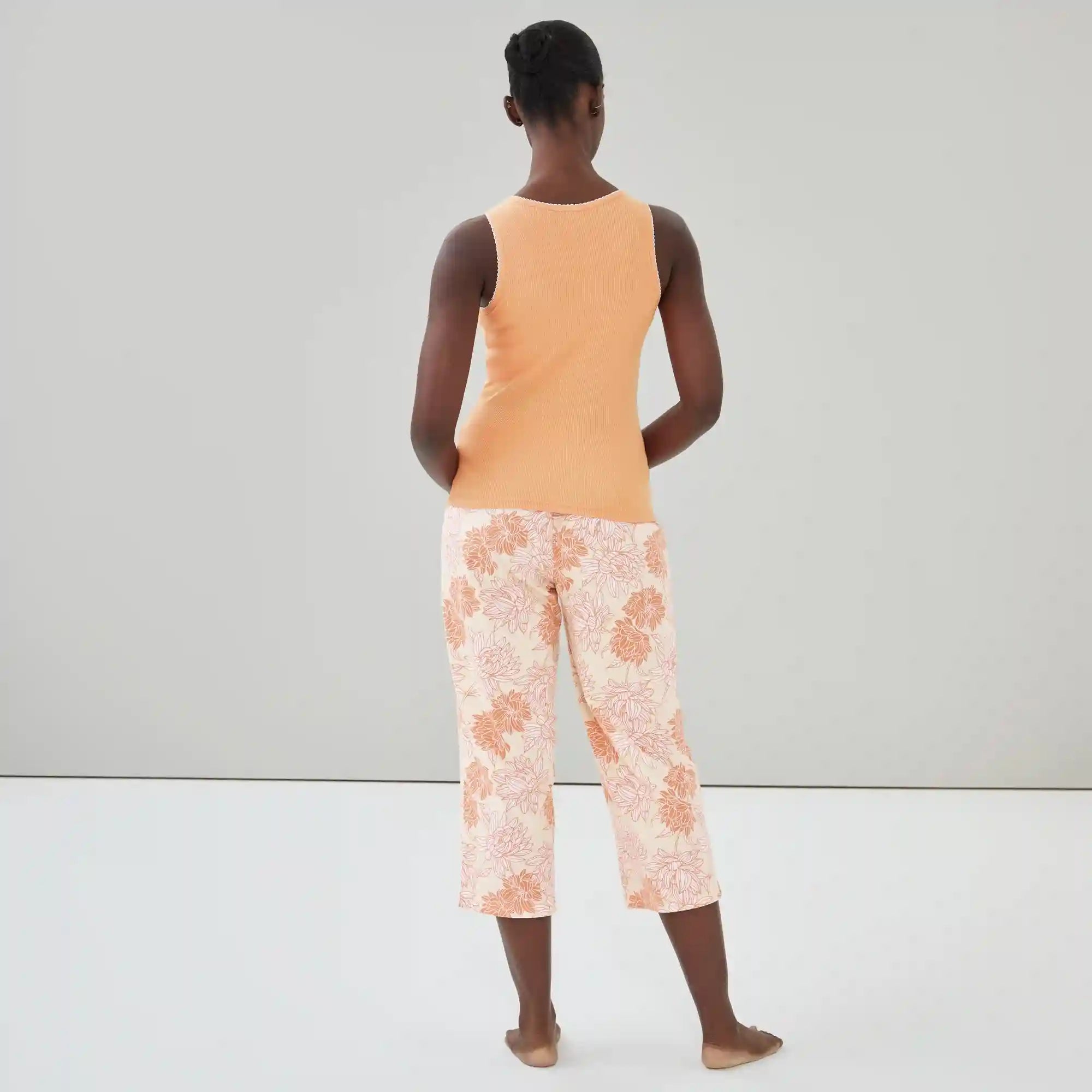 Modal Built-in-Bra Sleep Tank Top