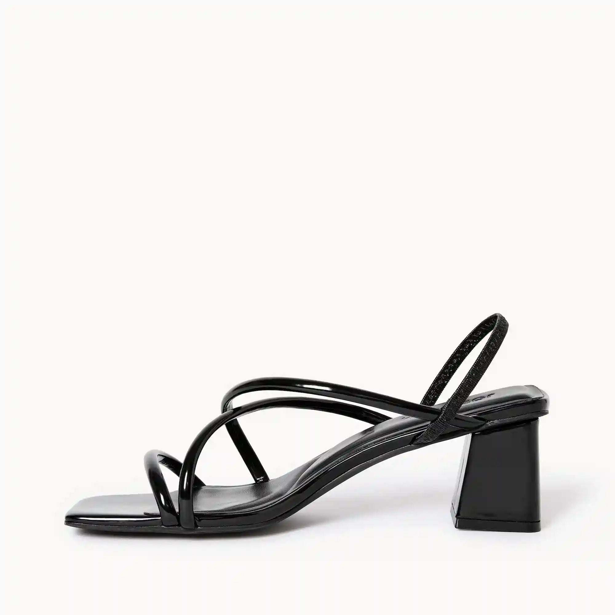 Strappy Block Heels