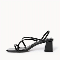 Strappy Block Heels