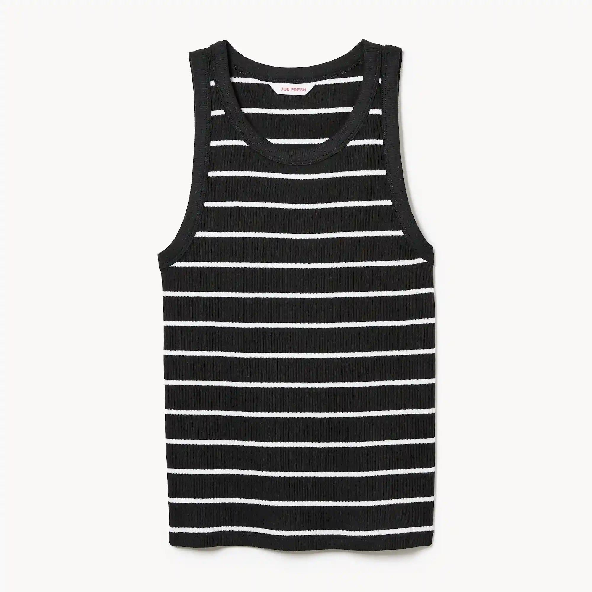 Ribbed Striped Tank Top