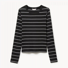 Striped Long Sleeve Top