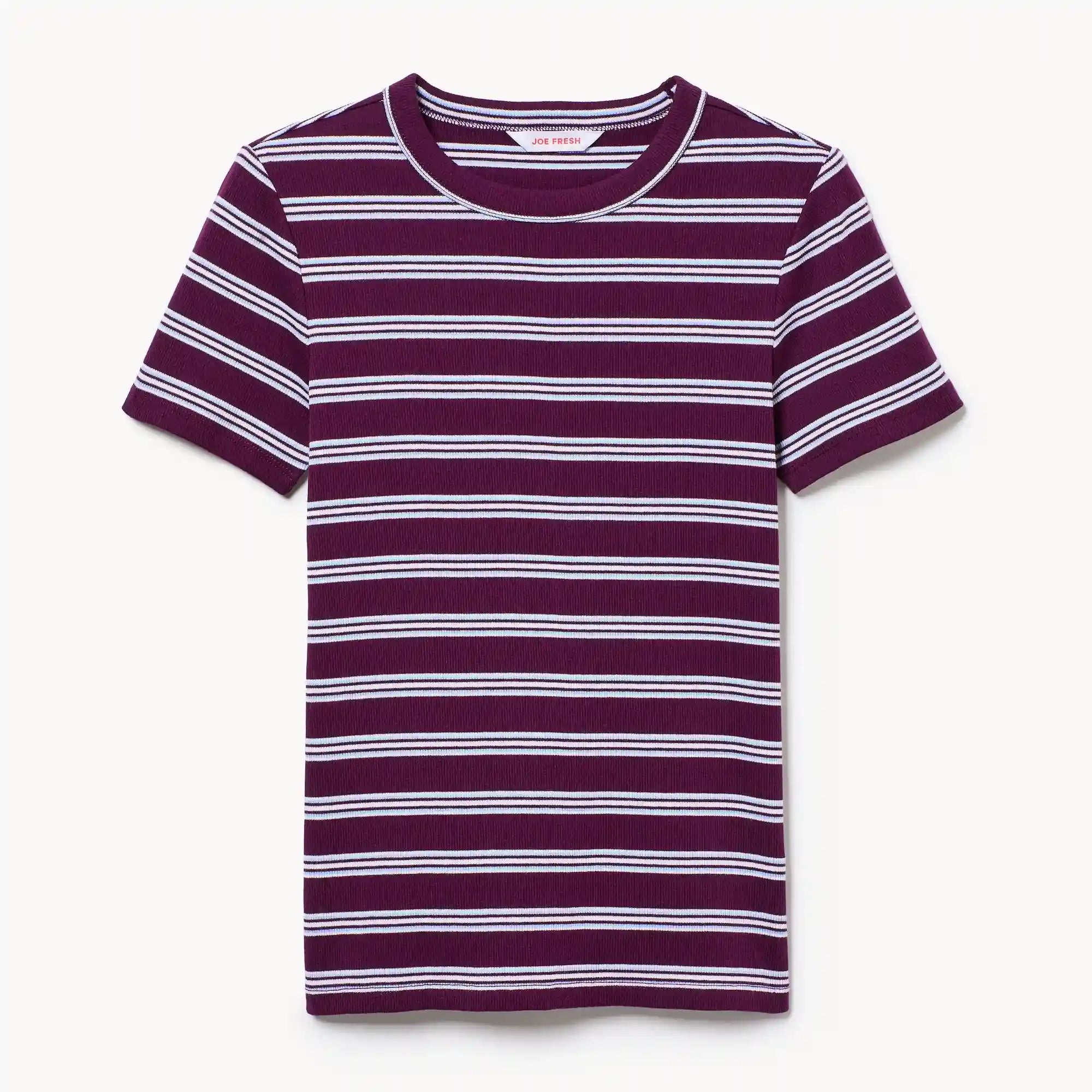 Slim Fit Ribbed T-Shirt