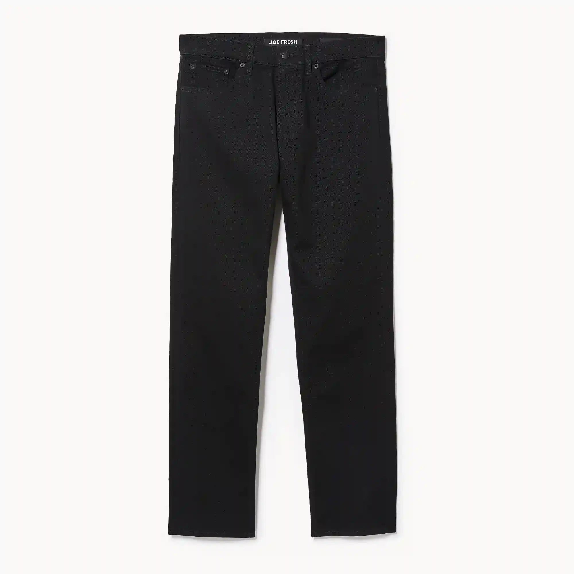 Men's Black Wash Straight Fit Jean