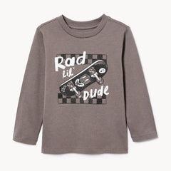 Toddler Graphic Long Sleeve Top