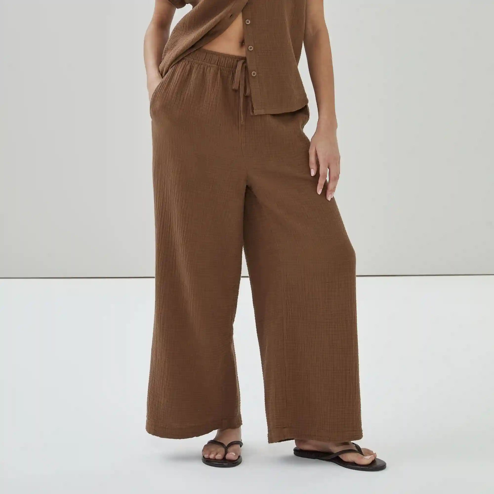 Gauze Pull-On Pant