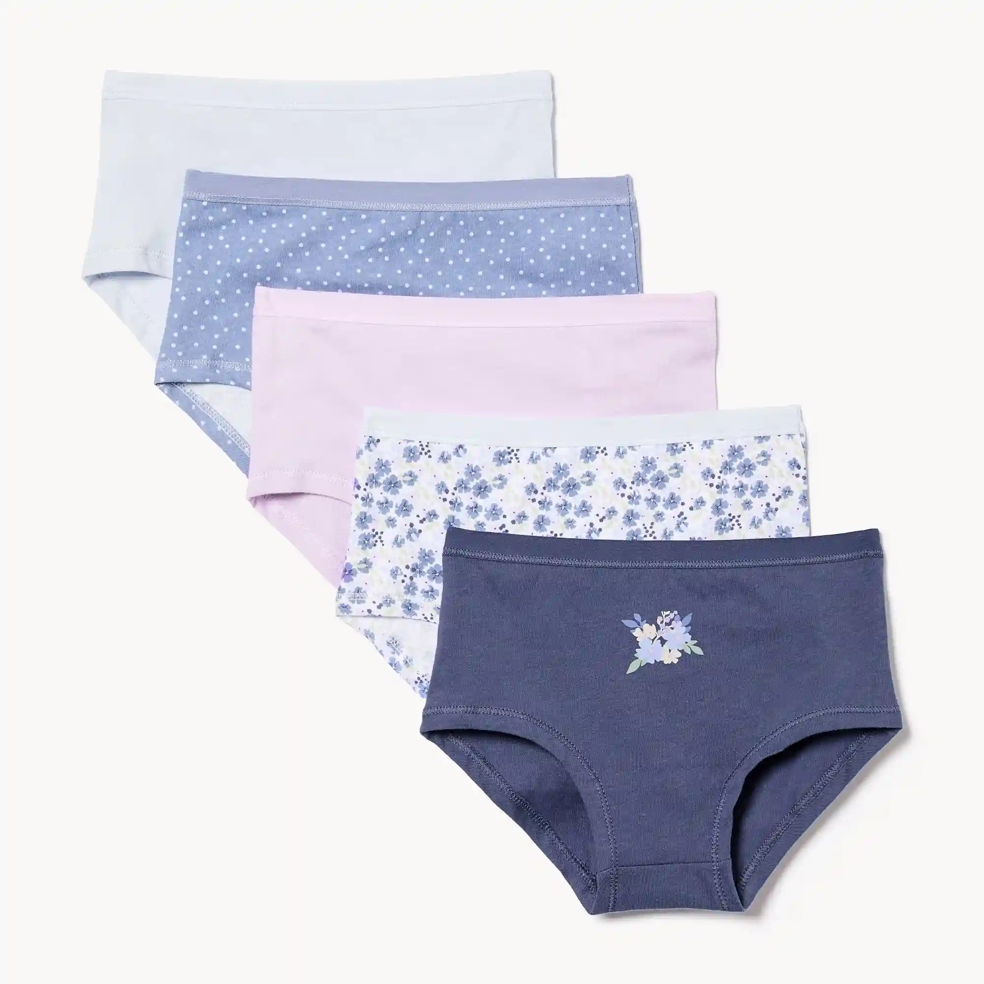 Toddler Girls' 5-Pack Boyshort