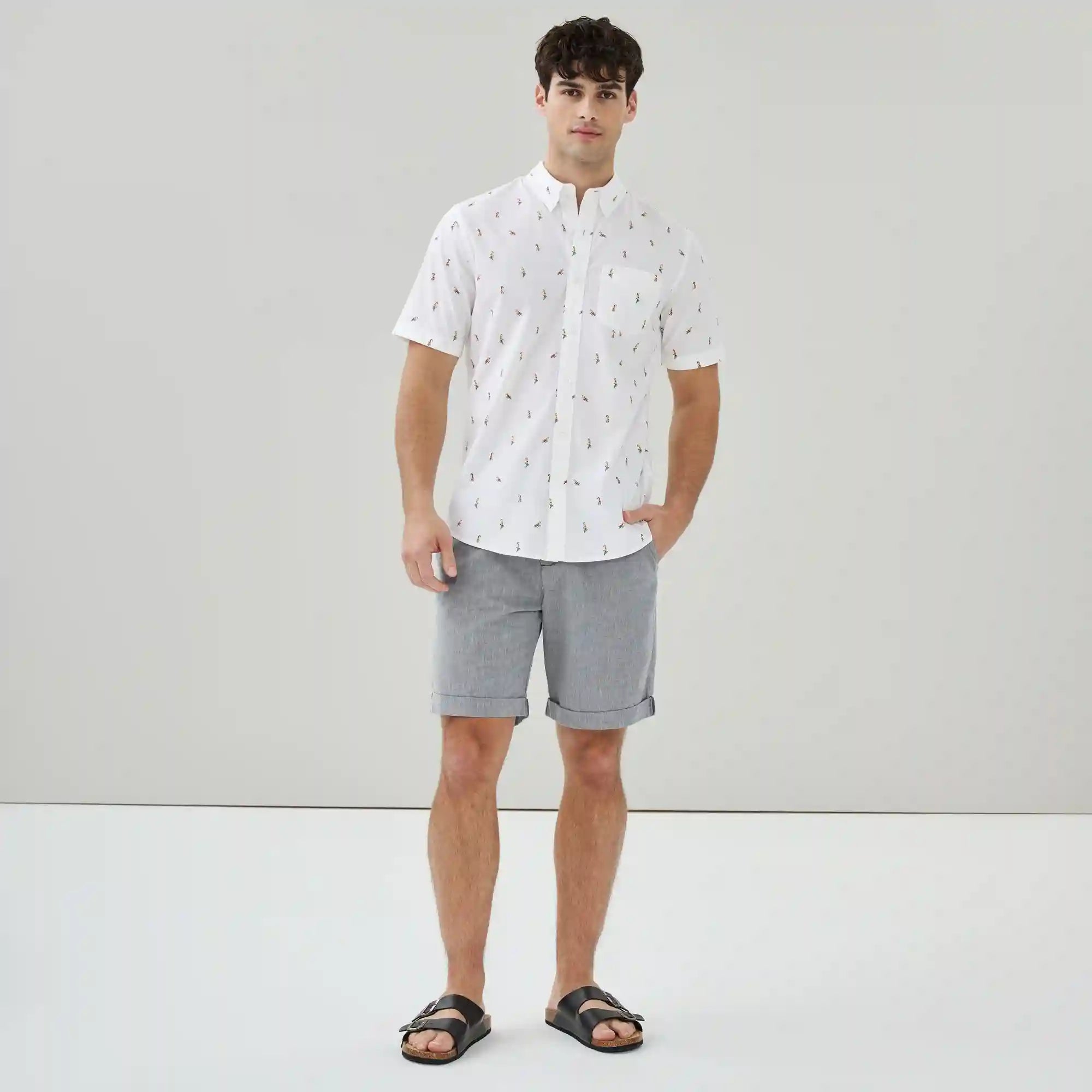 Men's Flex Poplin Button-Down Shirt
