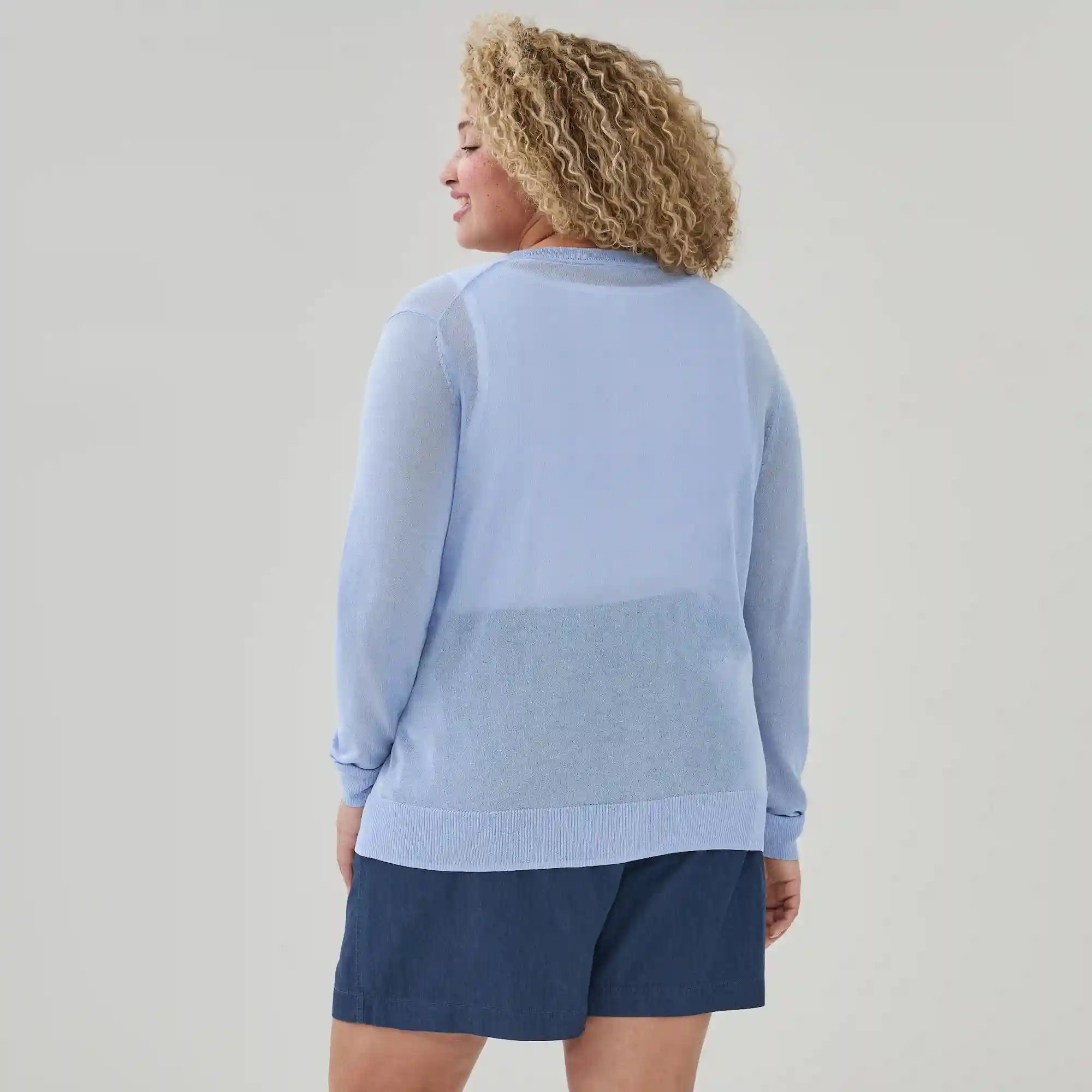 Women+ Sheer Cardigan
