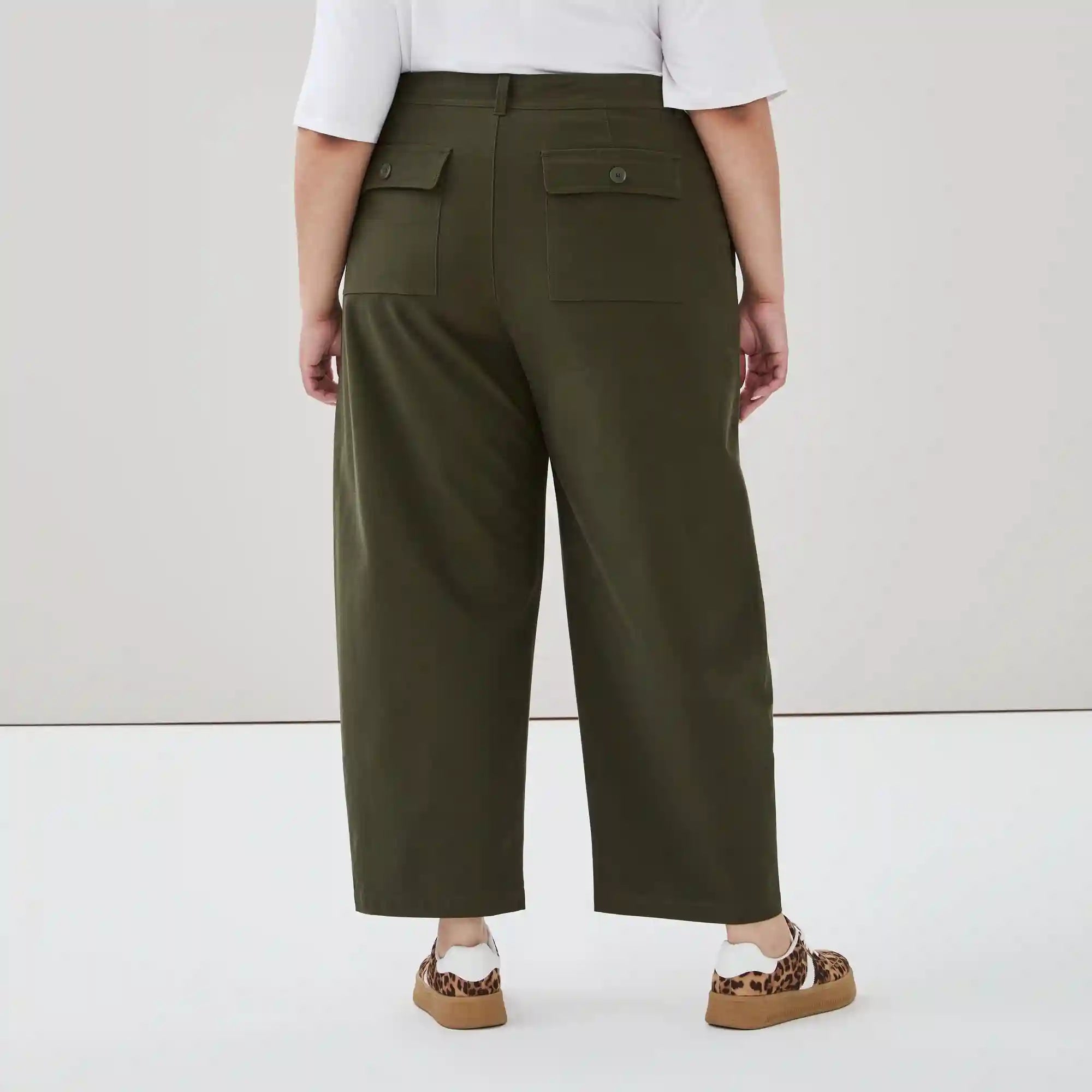 Women+ Barrel Leg Pant