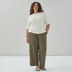 Women+ Ruched Sleeve Top