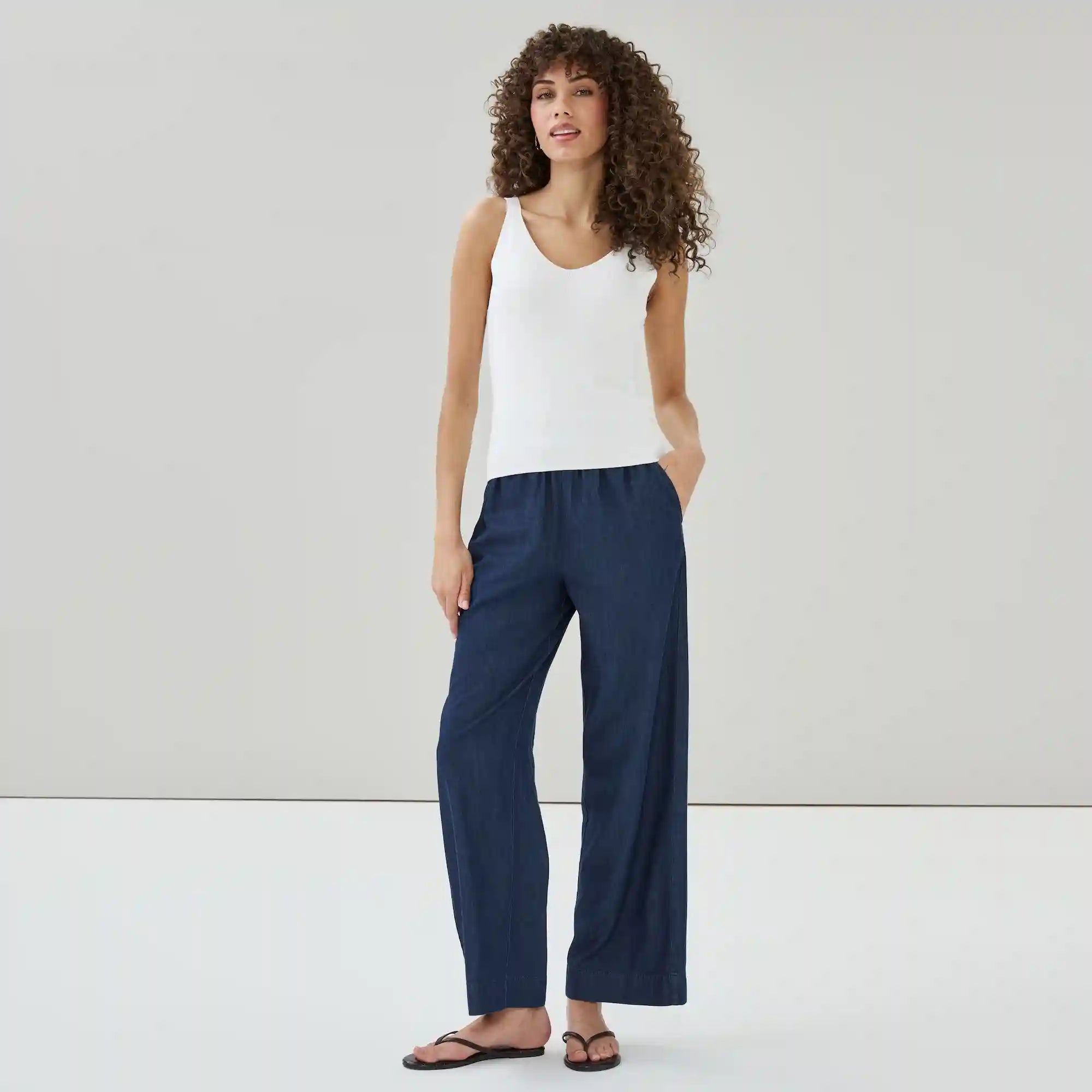 Knit V-Neck Tank