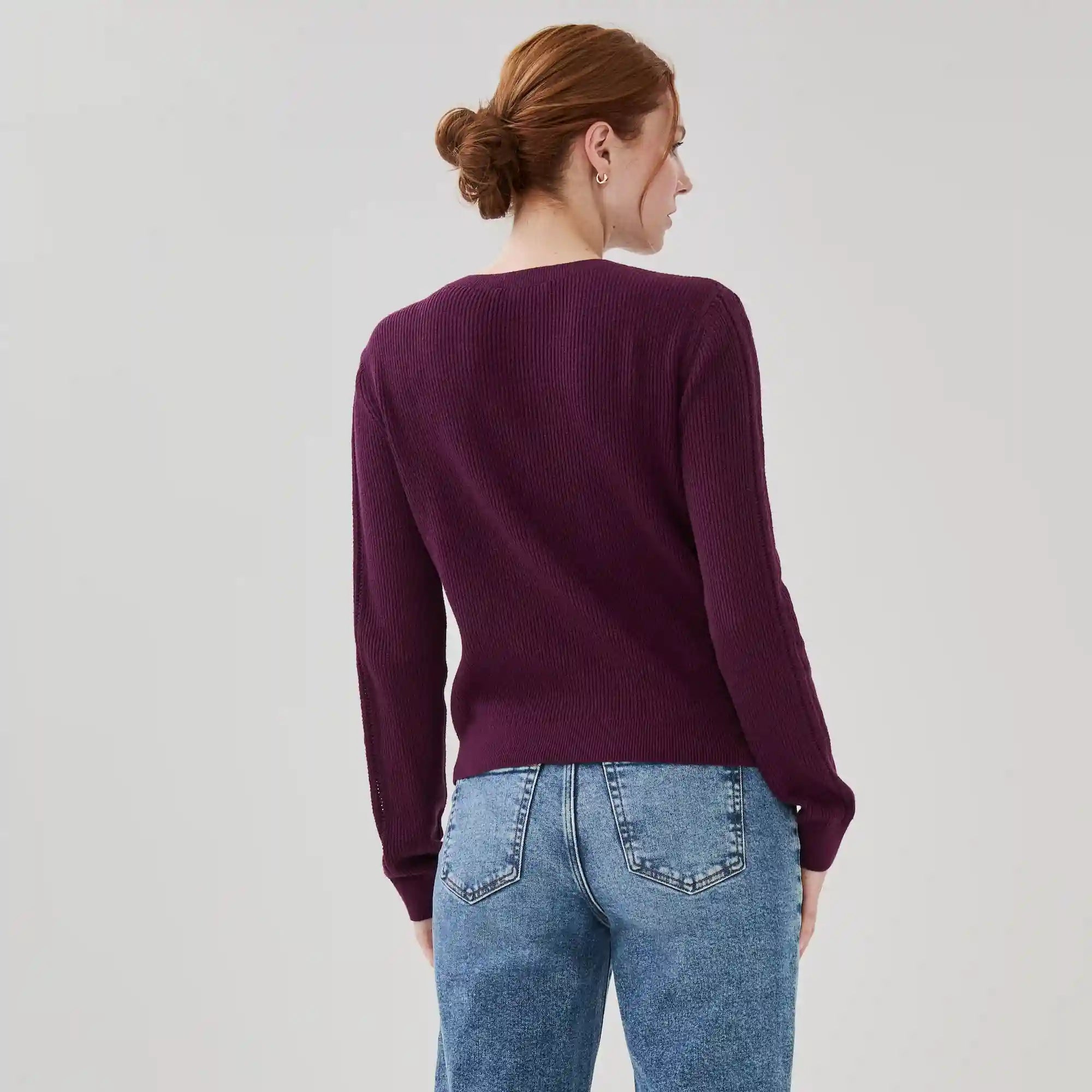Pointelle Cardigan