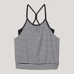 Stripe Built-In Bra Tankini