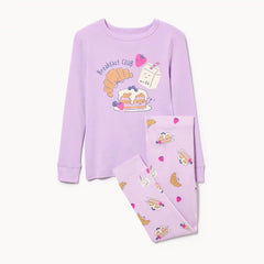 Toddler Girls' Ribbed Sleep Set