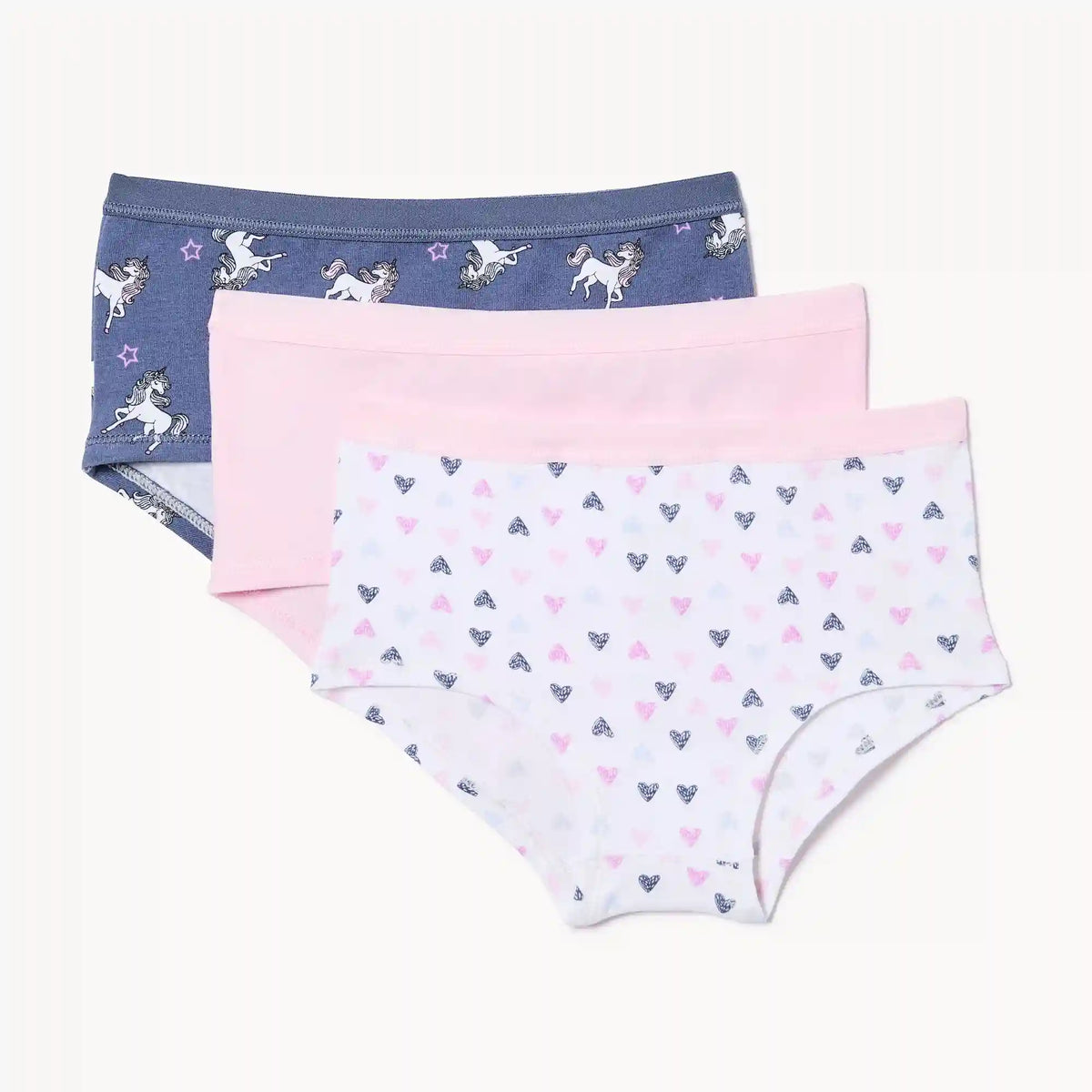 Toddler Girls' 3-Pack Boyshort