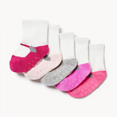Baby Girls' 5-Pack Crew Socks