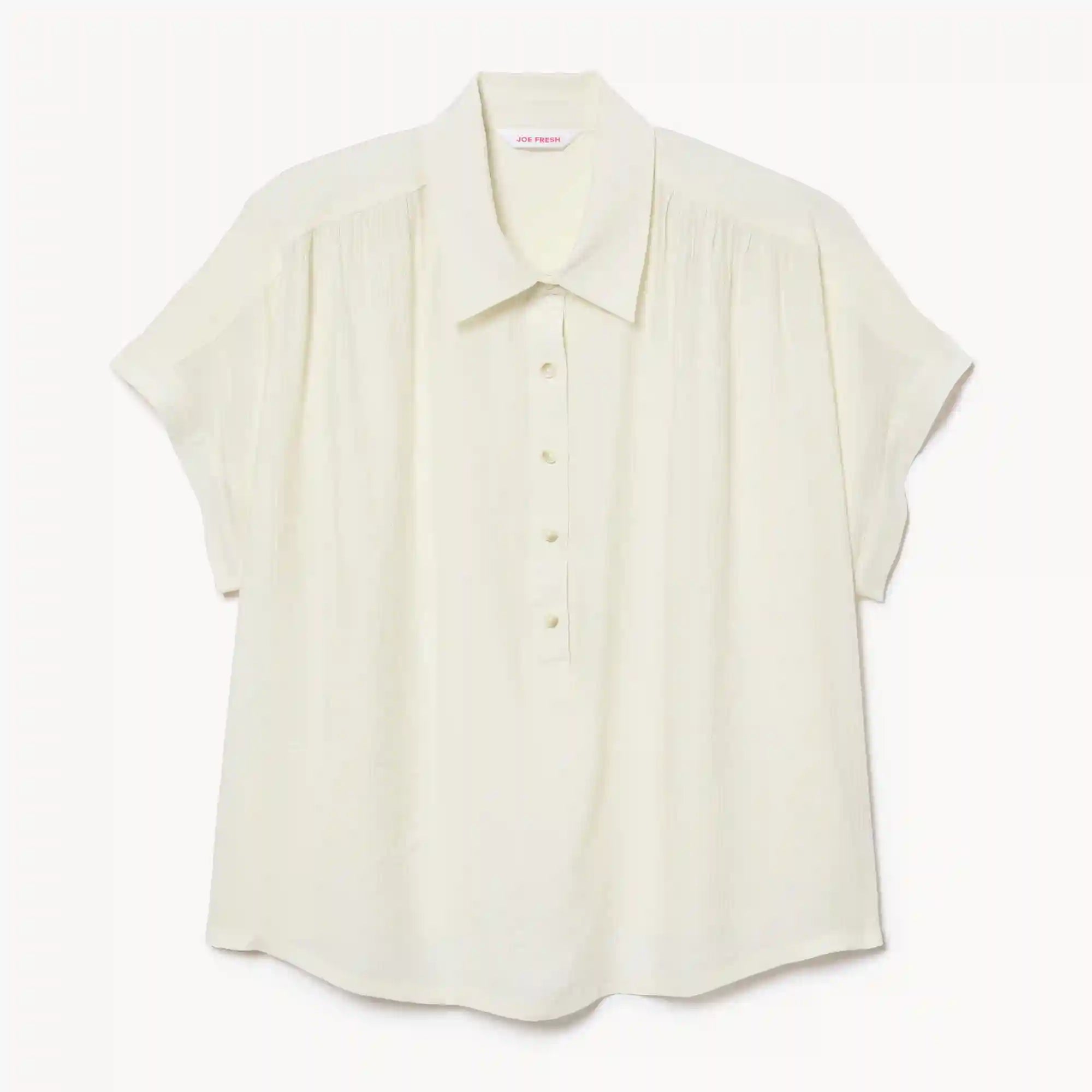 Twill Button-Up Shirt
