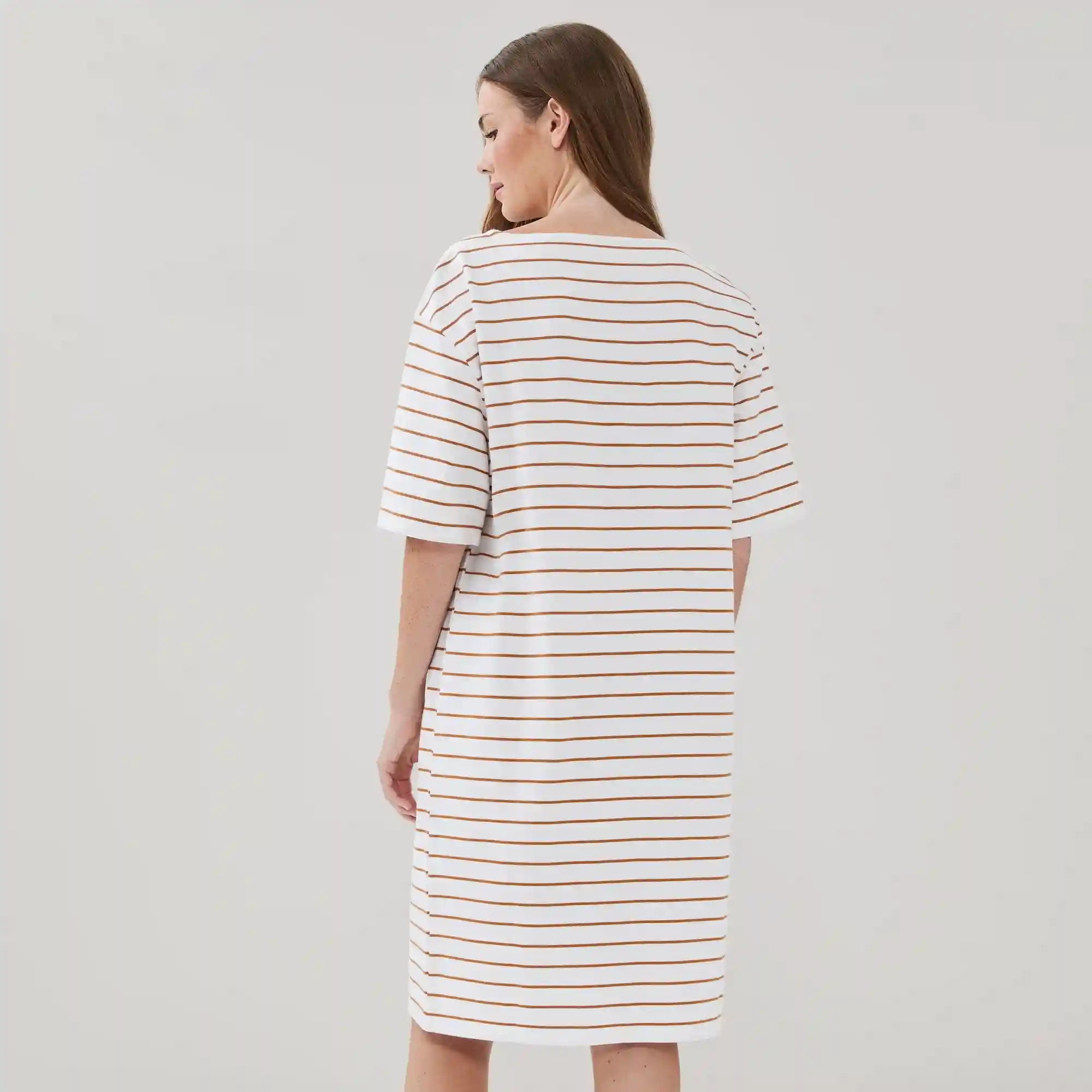 Striped T-Shirt Dress