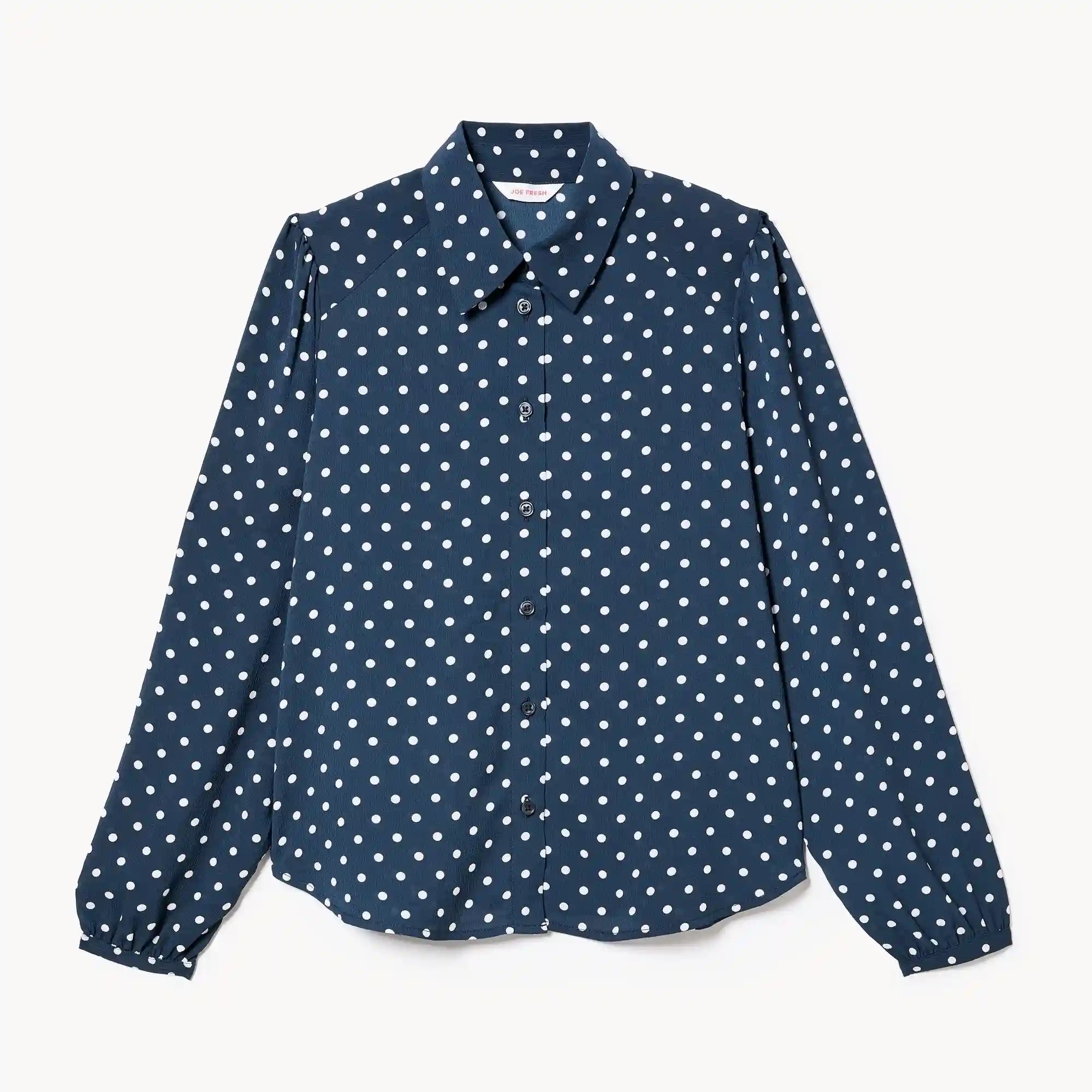 Crepe Printed Button-Up