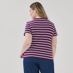 Women+ Slim Fit Ribbed T-Shirt