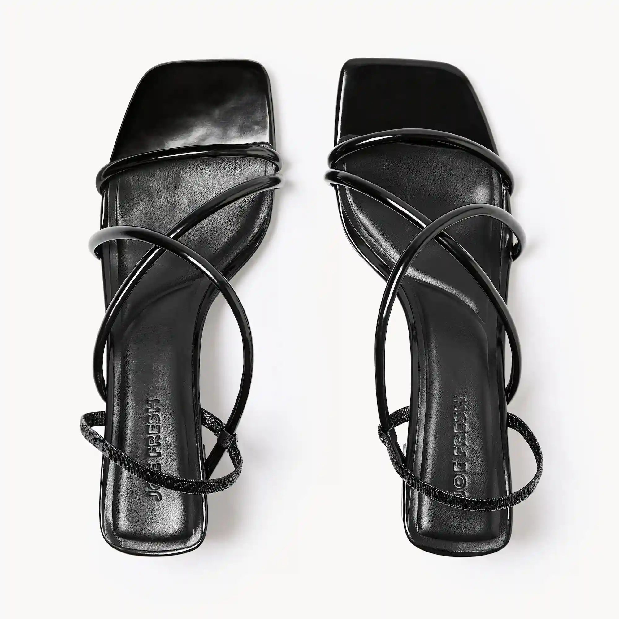 Strappy Block Heels