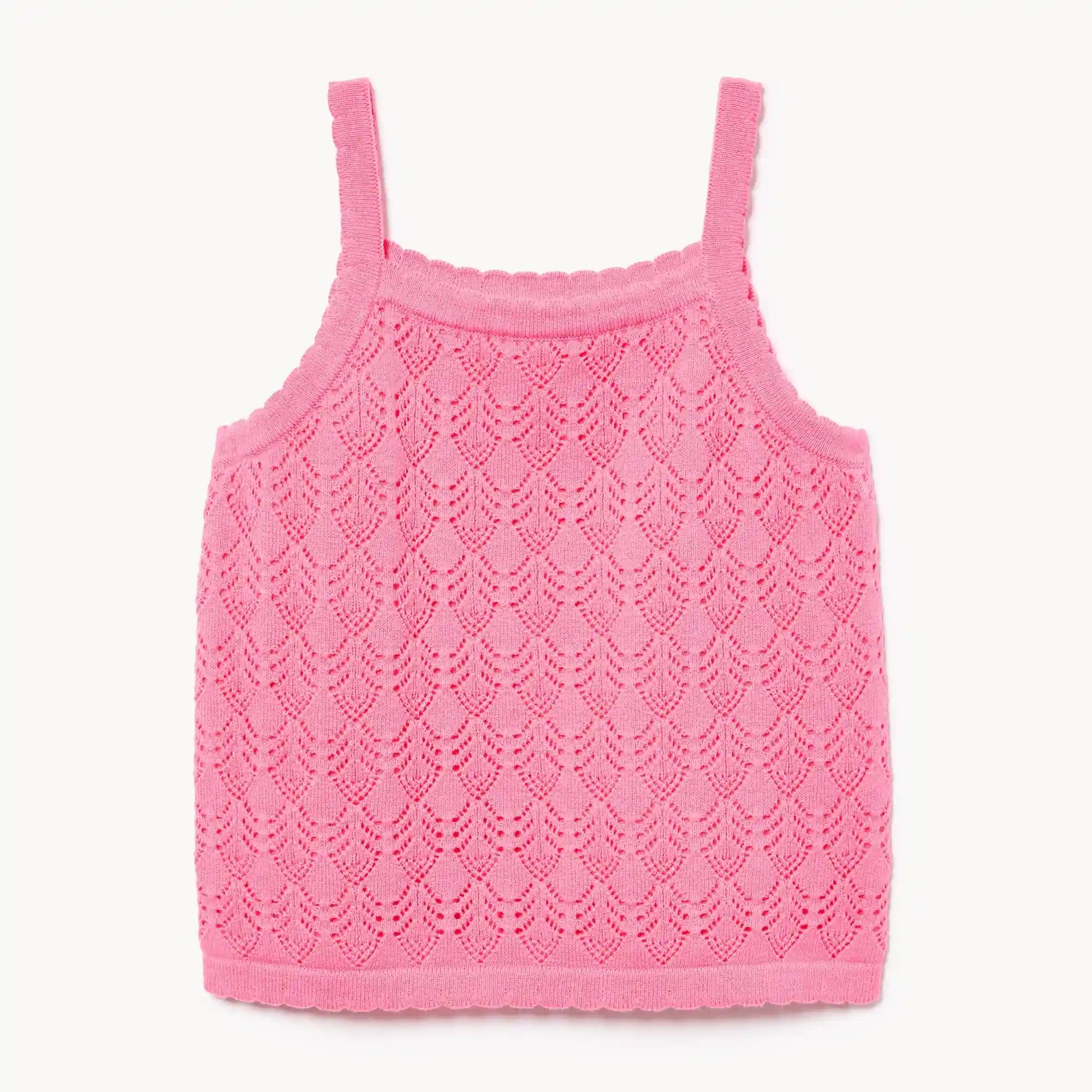 Kid Girls' Pointelle Tank