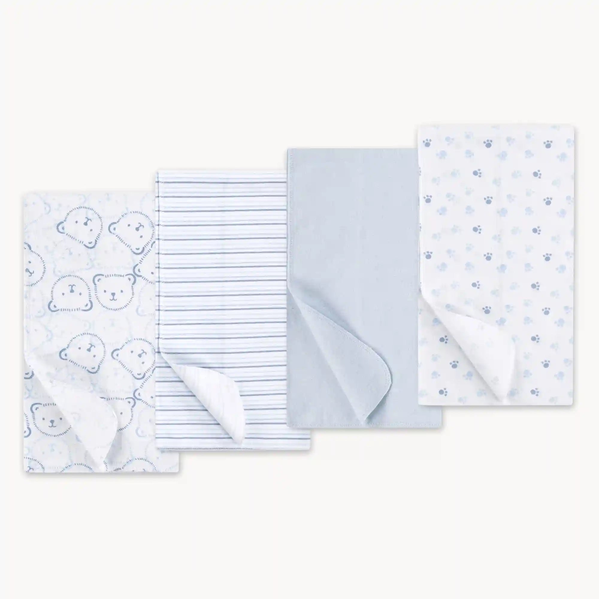 Newborn Huggies Organic Cotton Blanket 4-Pack