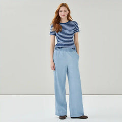 Chambray Light Wash Pull-On Pant