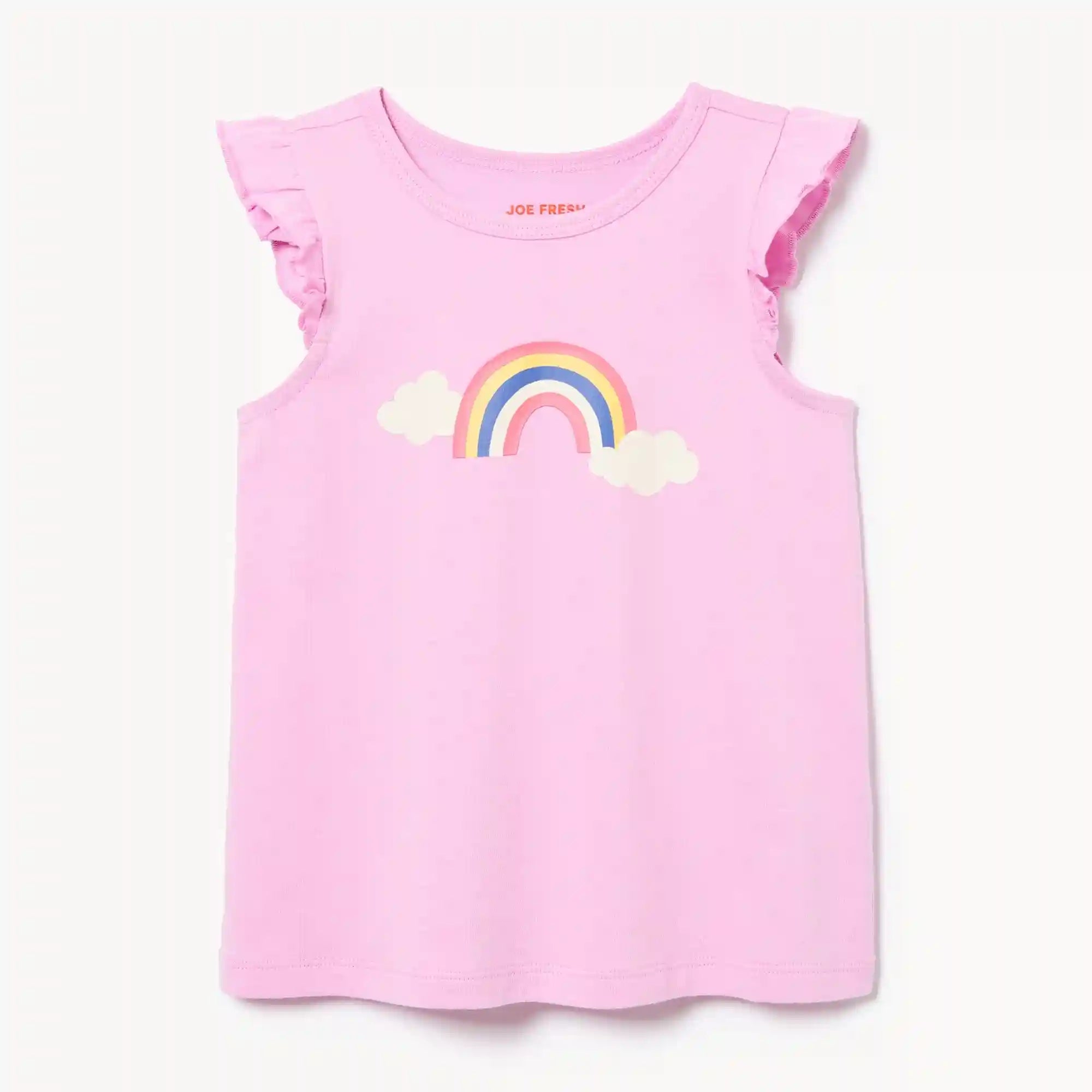 Toddler Girls' Ruffle Tank Top