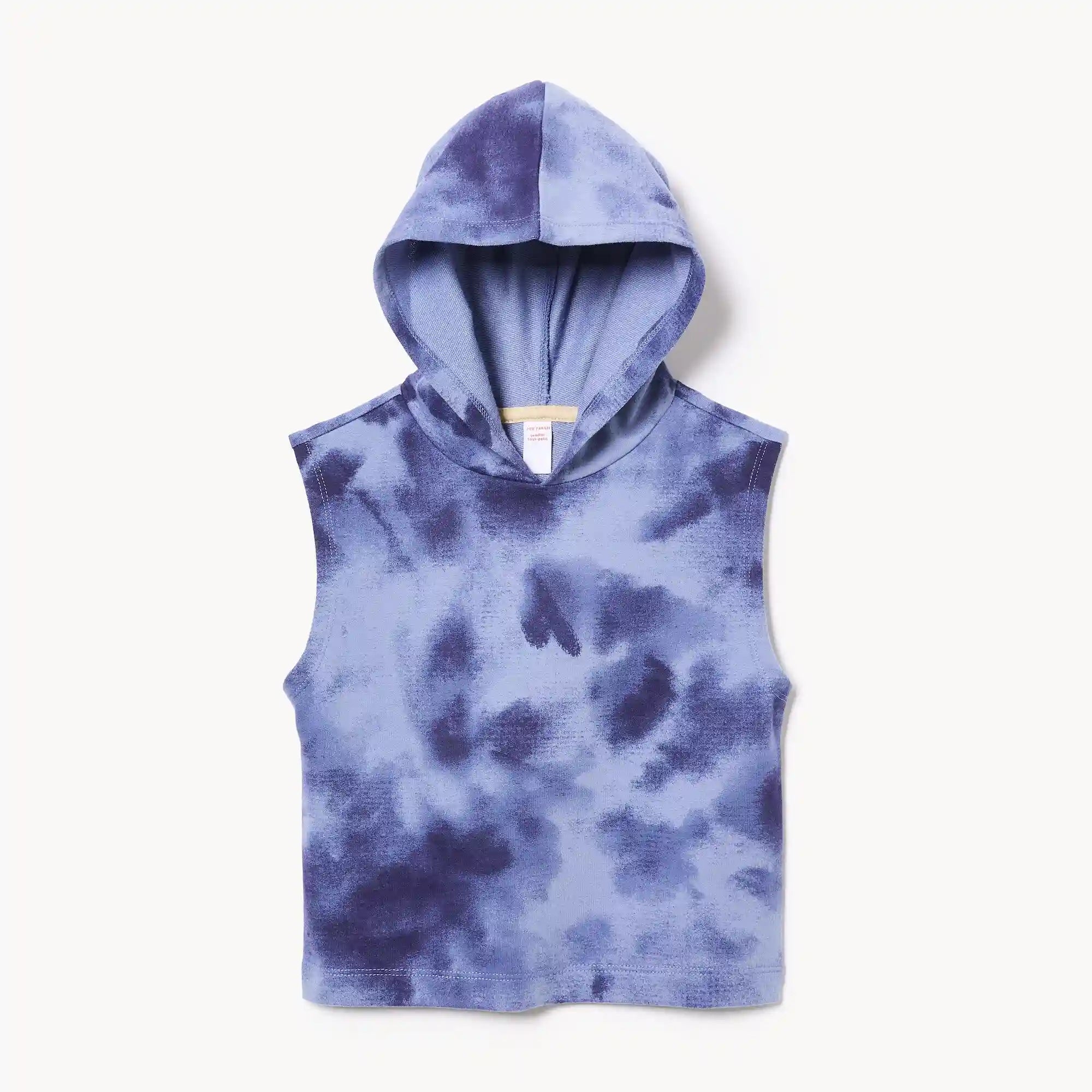Toddler Boys' Printed Sleeveless Hoodie