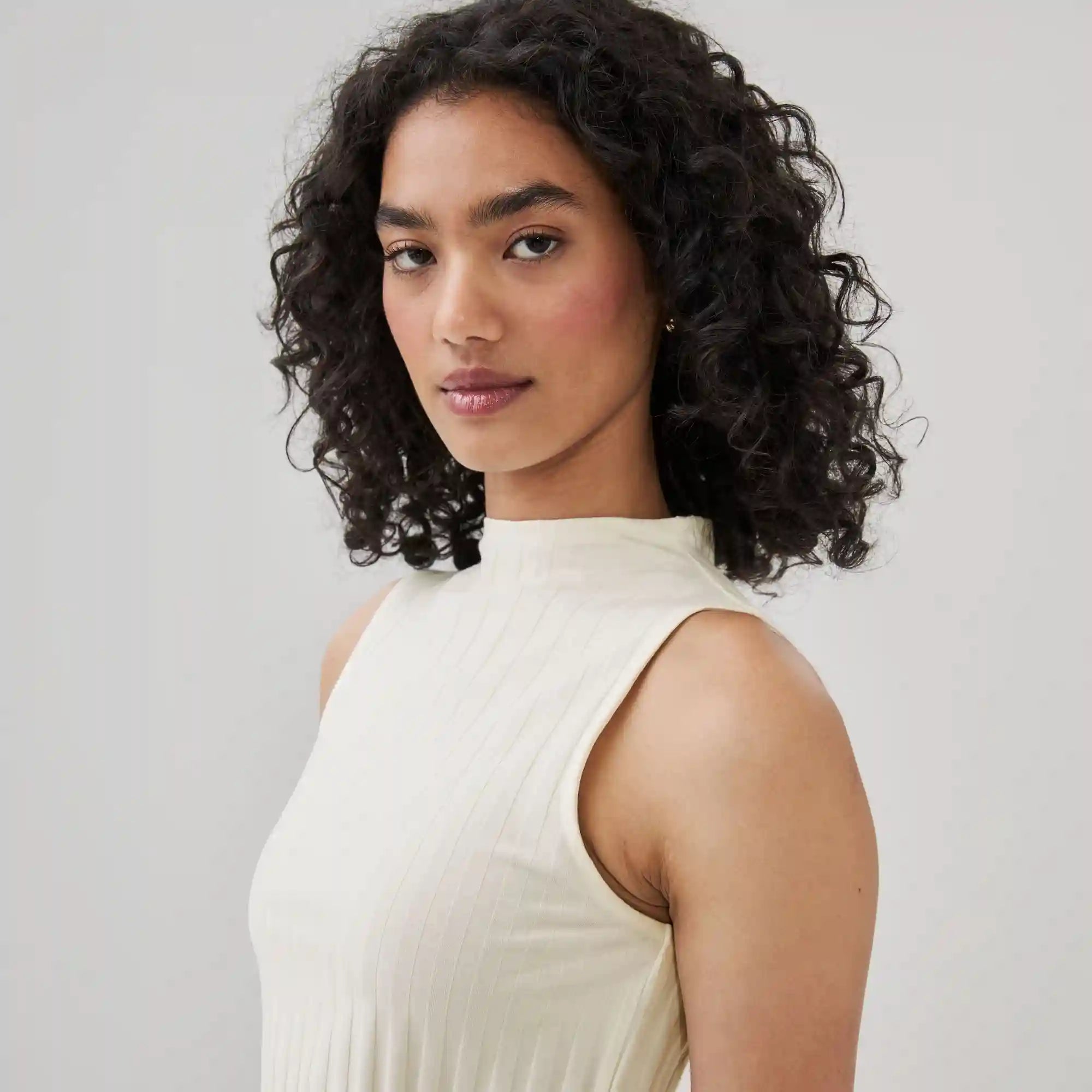 Funnel Neck Top