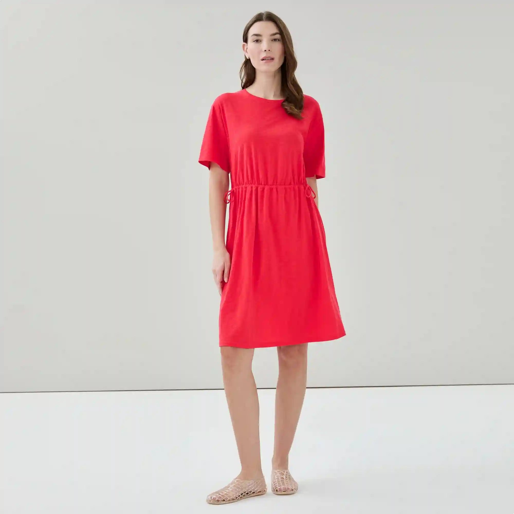Drawstring Dress