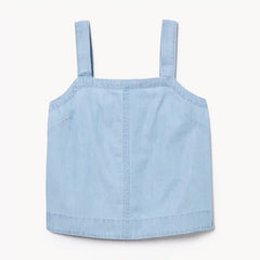 Chambray Square Neck Tank