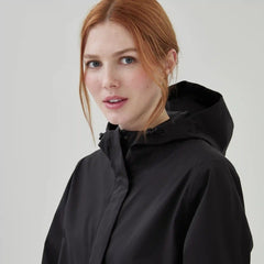 Hooded Midi Raincoat