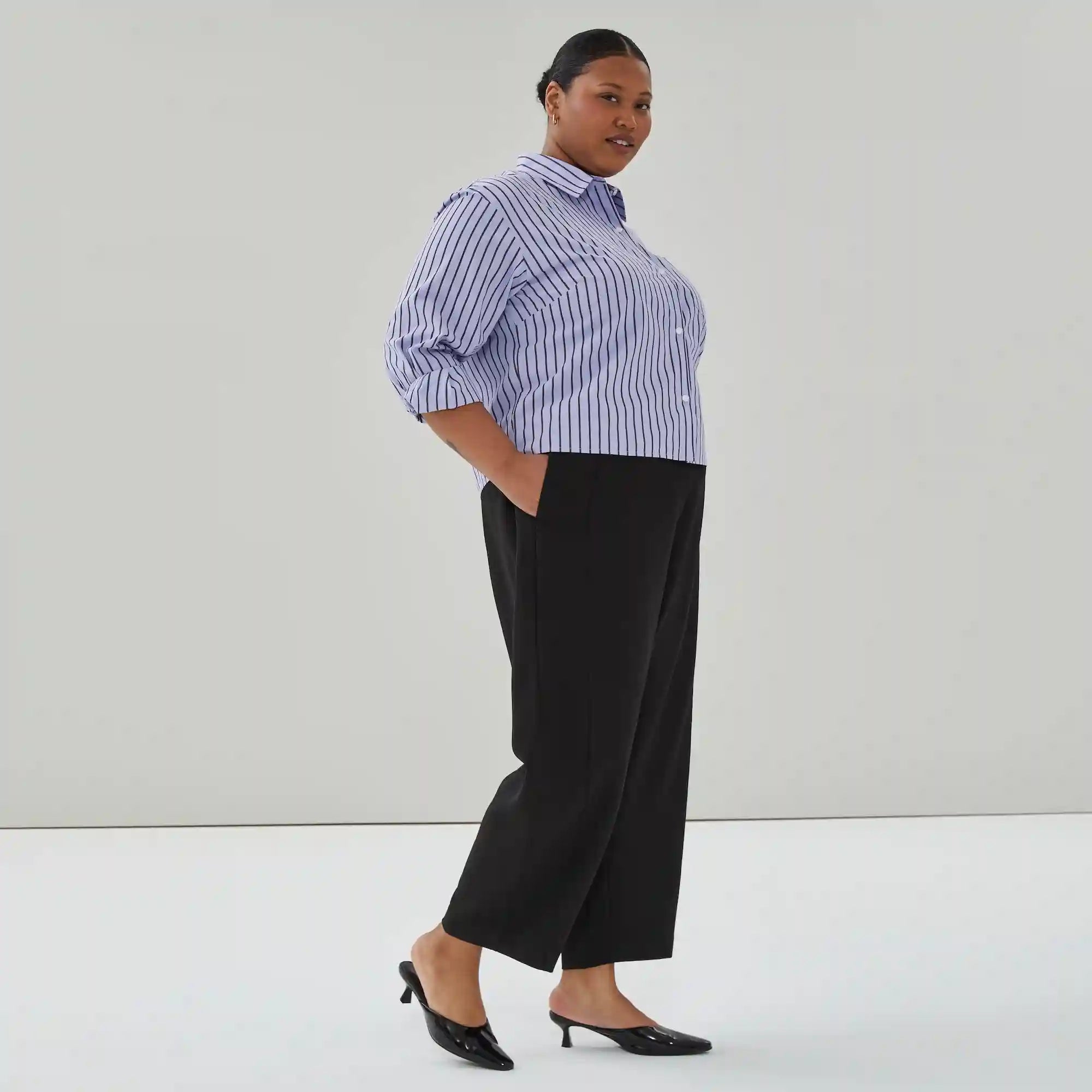 Women+ Barrel Leg Trouser