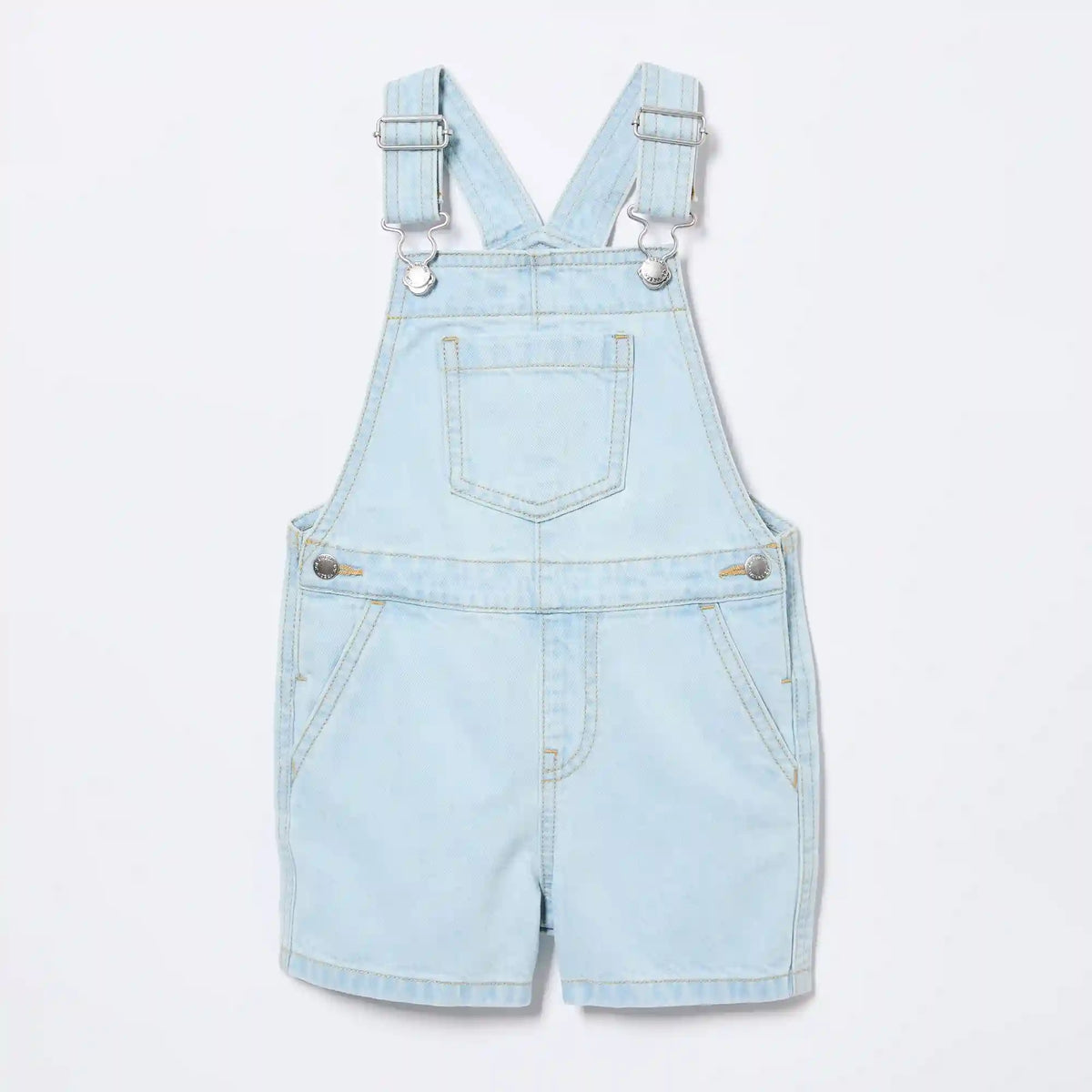Toddler Girls' Denim Short Overall