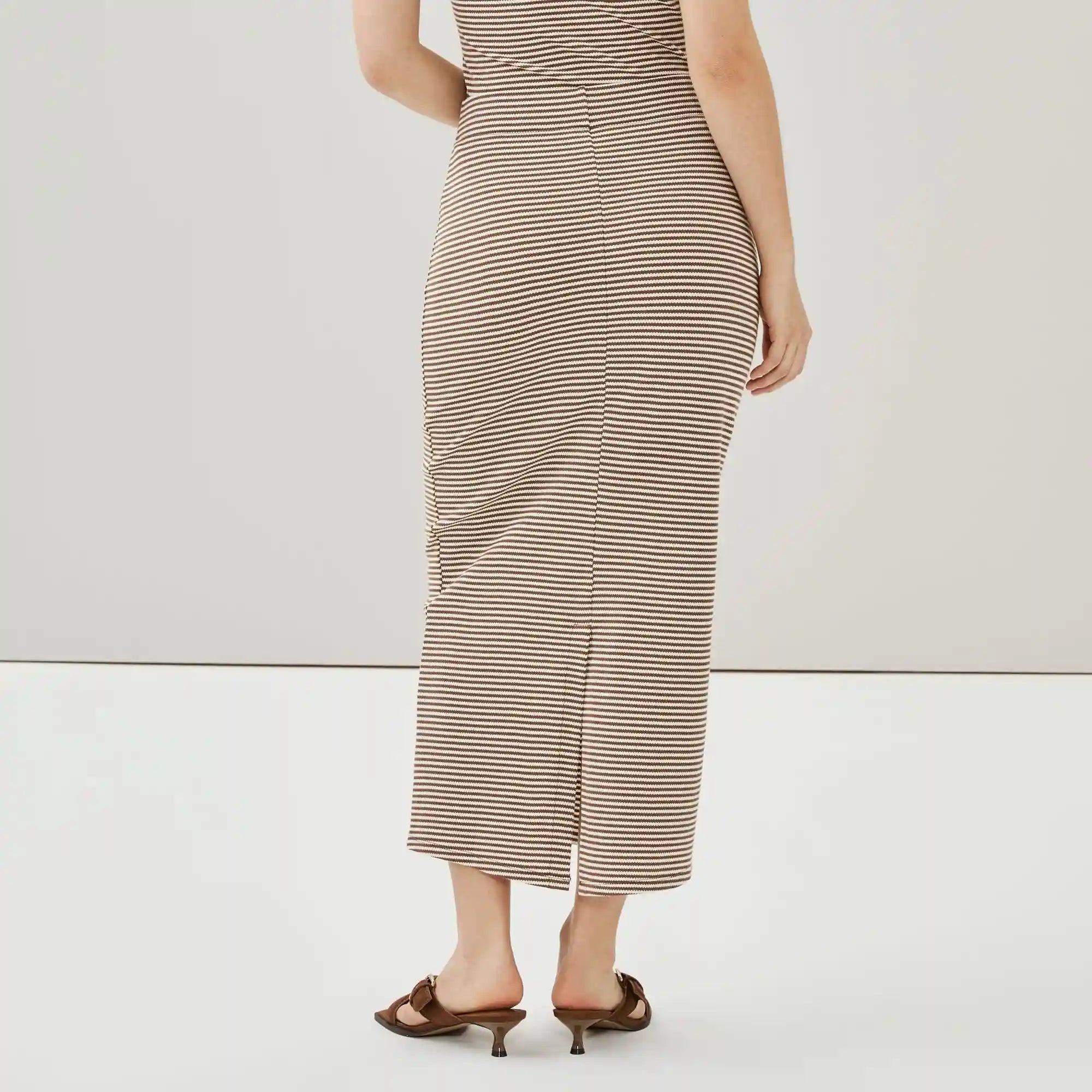 Striped Maxi Skirt