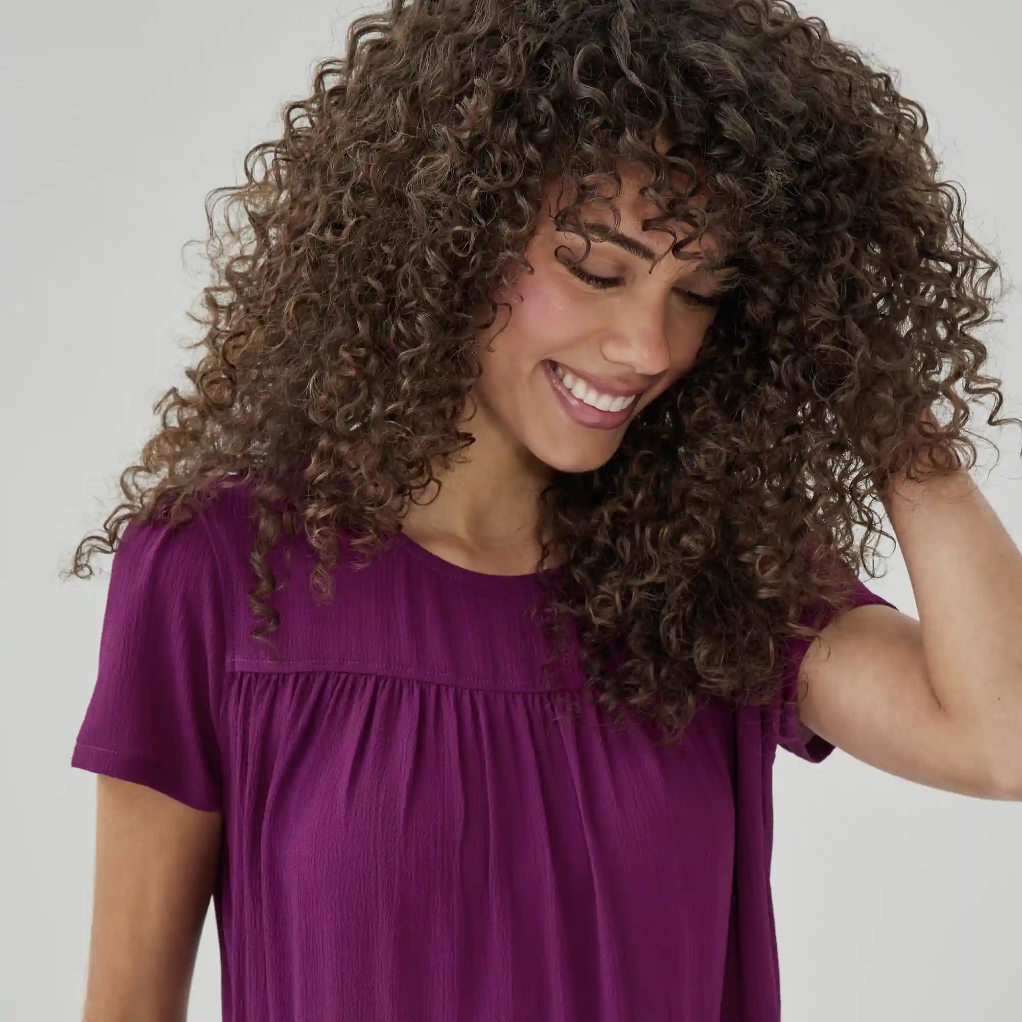 Short Sleeve Tiered Dress