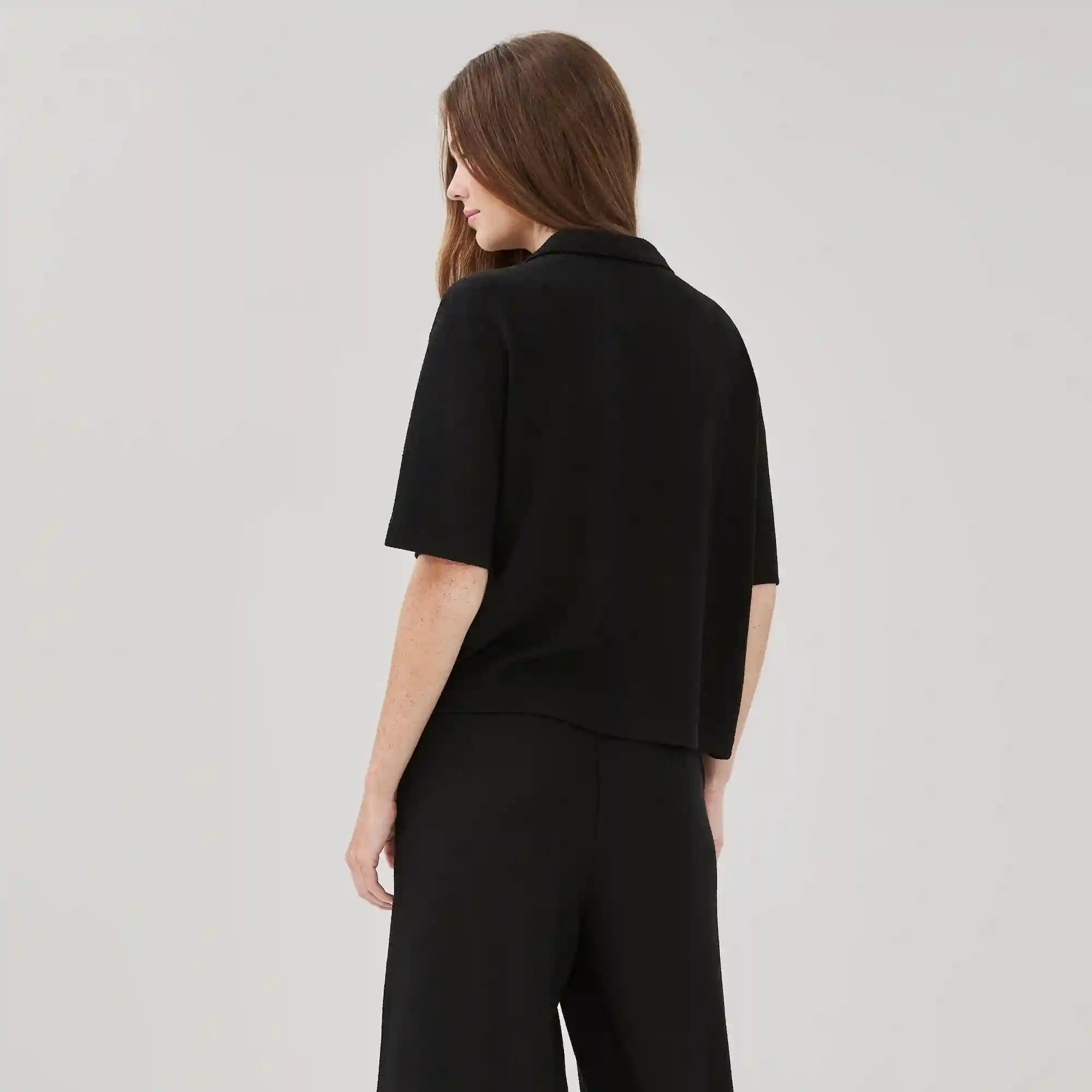 Relaxed Camp Collar Shirt