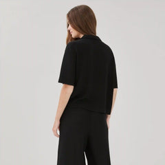 Relaxed Camp Collar Shirt