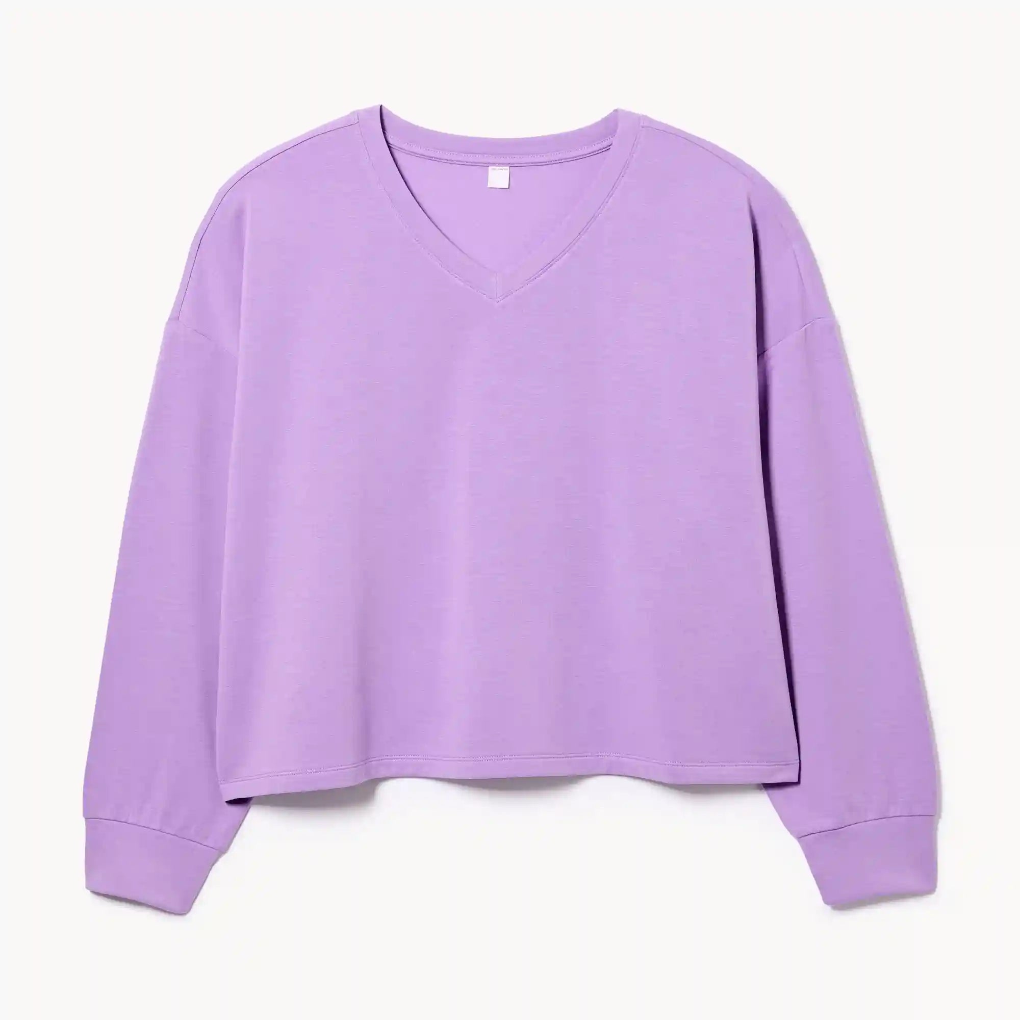 Women+ V-Neck Lounge Sweatshirt