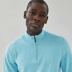 Men's Essential Quarter-Zip Sweater