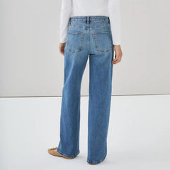High Rise Wide Leg Jean