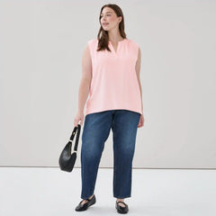 Women+ Crepe Sleeveless Top