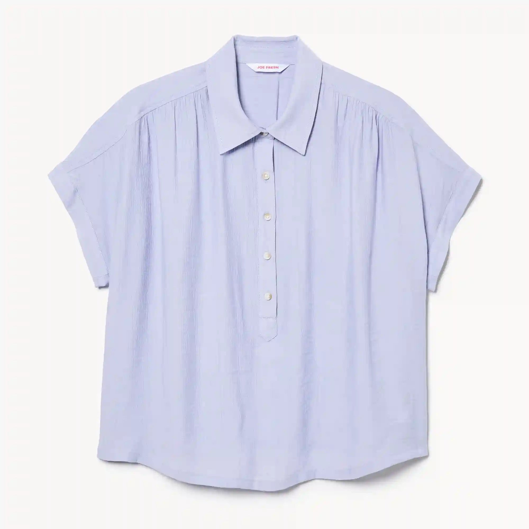 Twill Button-Up Shirt