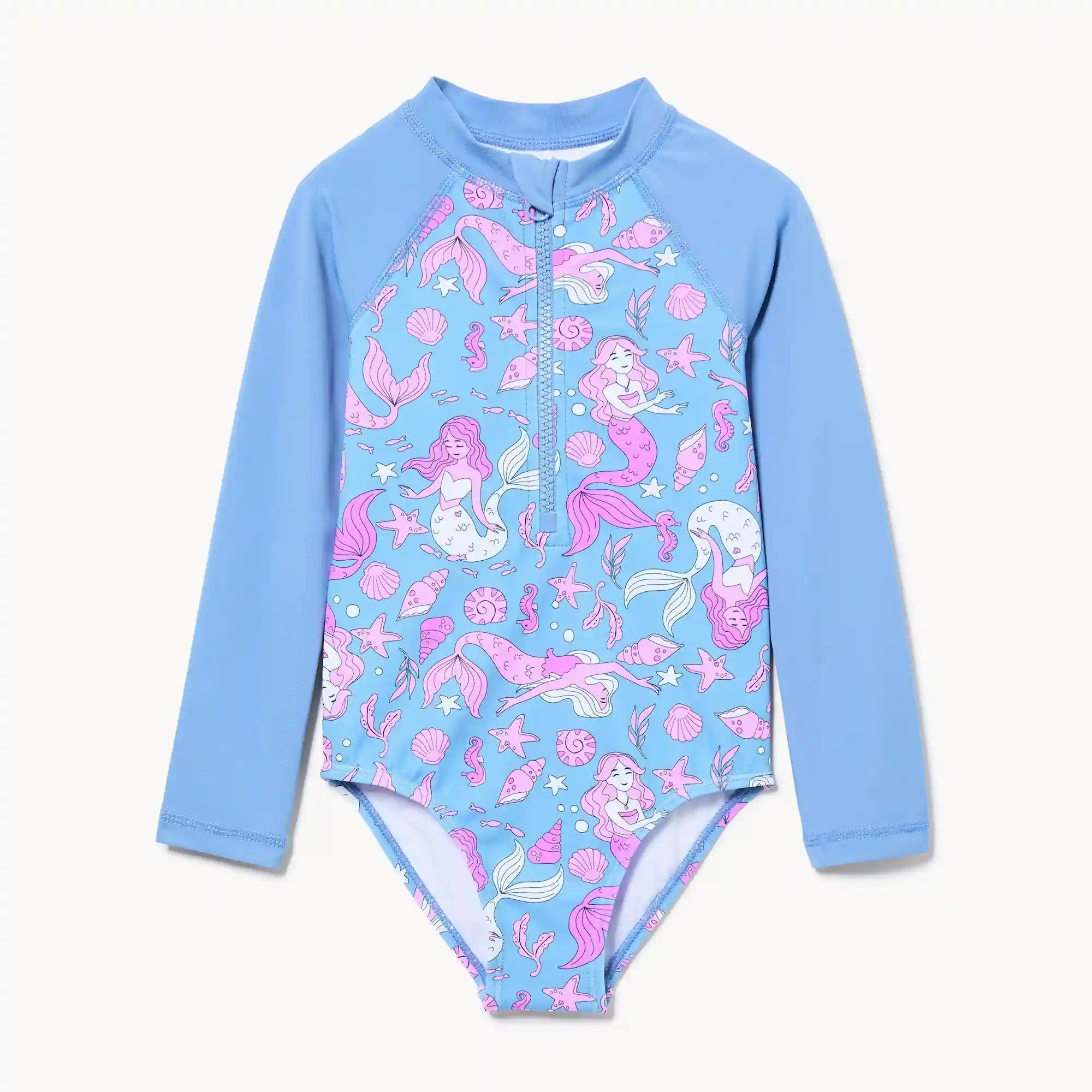Toddler Girls' Long Sleeve Rash Guard