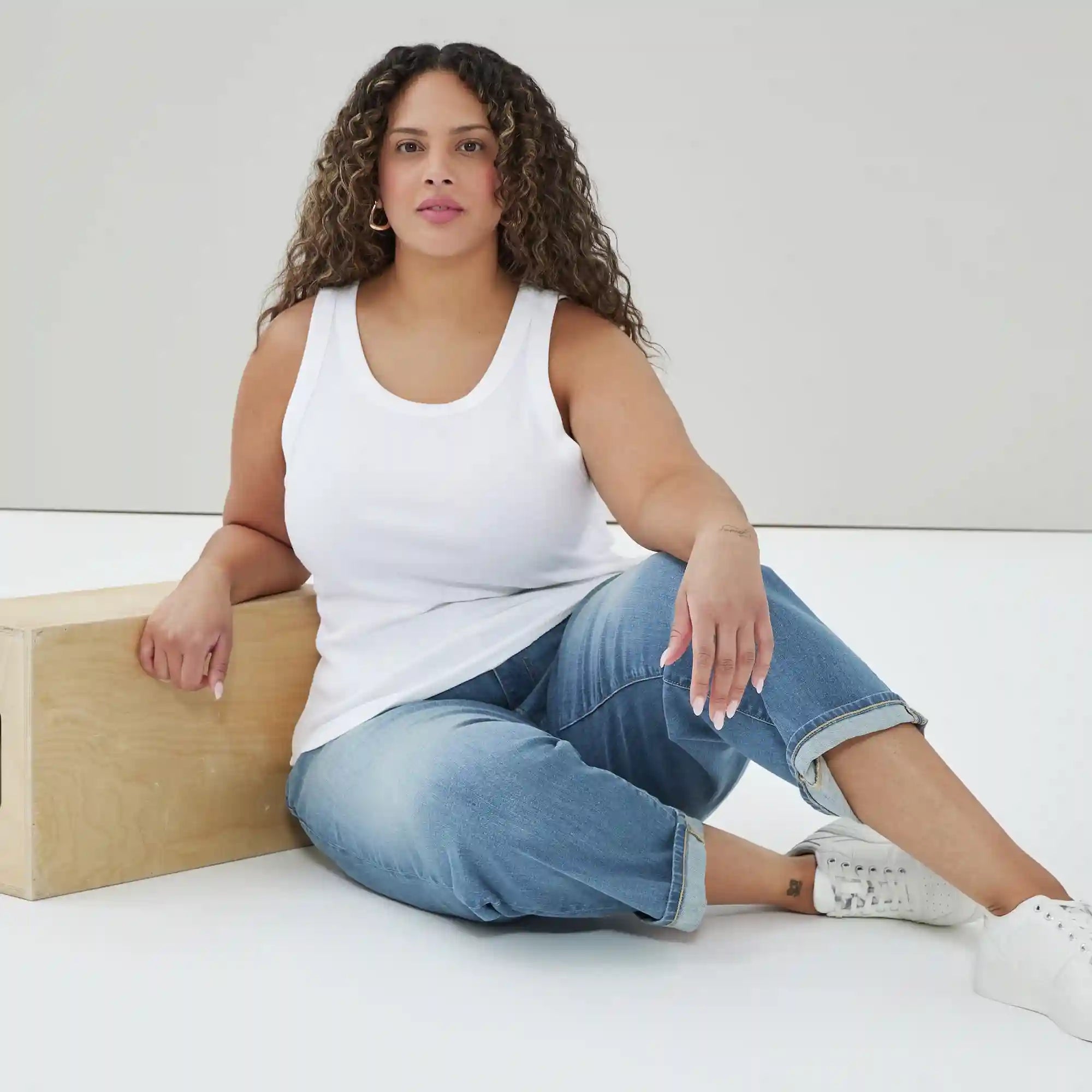 Women+ Ribbed Tank