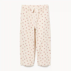 Toddler Girls' Printed Wide Leg Jean